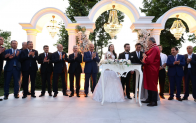 Devlet Protokolü Çakacak Ailesinin mutlu gününde buluştu
