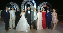 Yeşilin ve Sapanca Gölü’nün buluştuğu noktada görkemli düğün