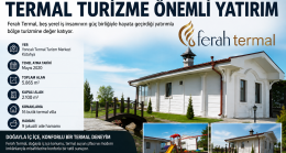 SAĞLIKLI YAŞAM İÇİN FERAH TERMAL MİSAFİRLERİNİ AĞIRLAMAYA BAŞLADI