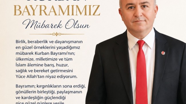 ANADOLU ÇINARLARI PARTİSİ BAYRAM MESAJI