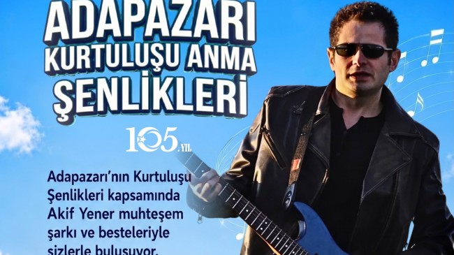 Akif Yener, Adapazarı’nın kurtuluş coşkusunu Erenler’de yaşatacak