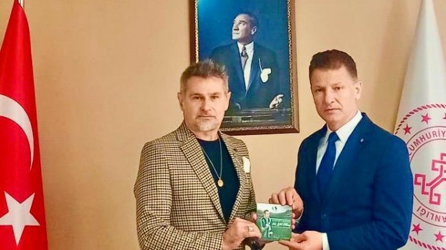 Akif Yener’den İl Kültür ve Turizm Müdürü Süleyman Acar’a ziyaret