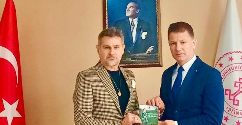 Akif Yener’den İl Kültür ve Turizm Müdürü Süleyman Acar’a ziyaret