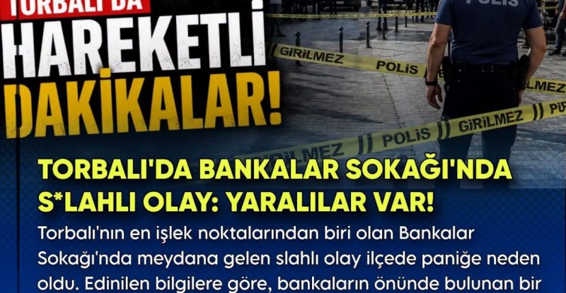 BANKALAR SOKAĞINDA SİLAHLI OLAY