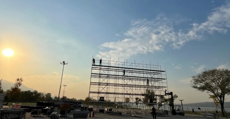 Sapanca’da BLOK3 konseri için dev hazırlık